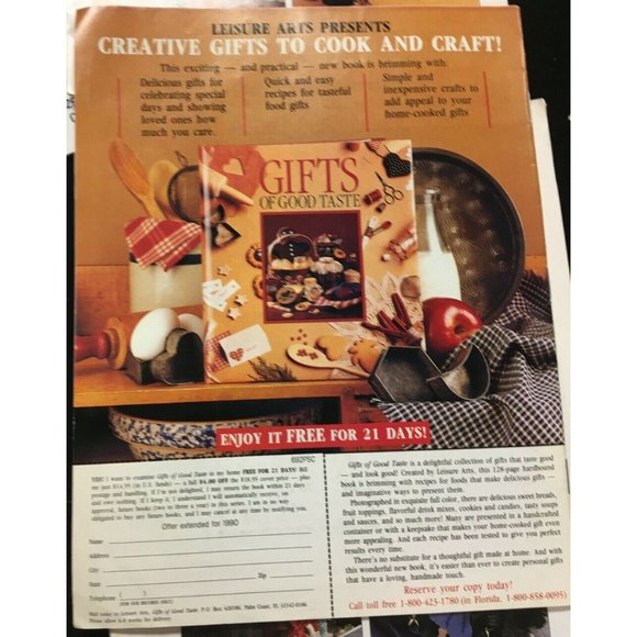 Plastic Canvas Corner Magazine Lot of 4 Crafts Projects - Picture 3 of 9